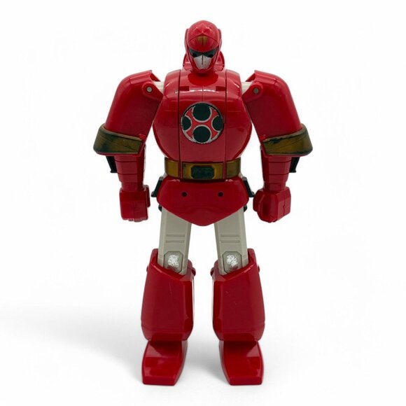Bandai Power Rangers Red Ranger Ninja Storm Morphing Zord Action Figure 7" Vinta - Picture 2 of 11